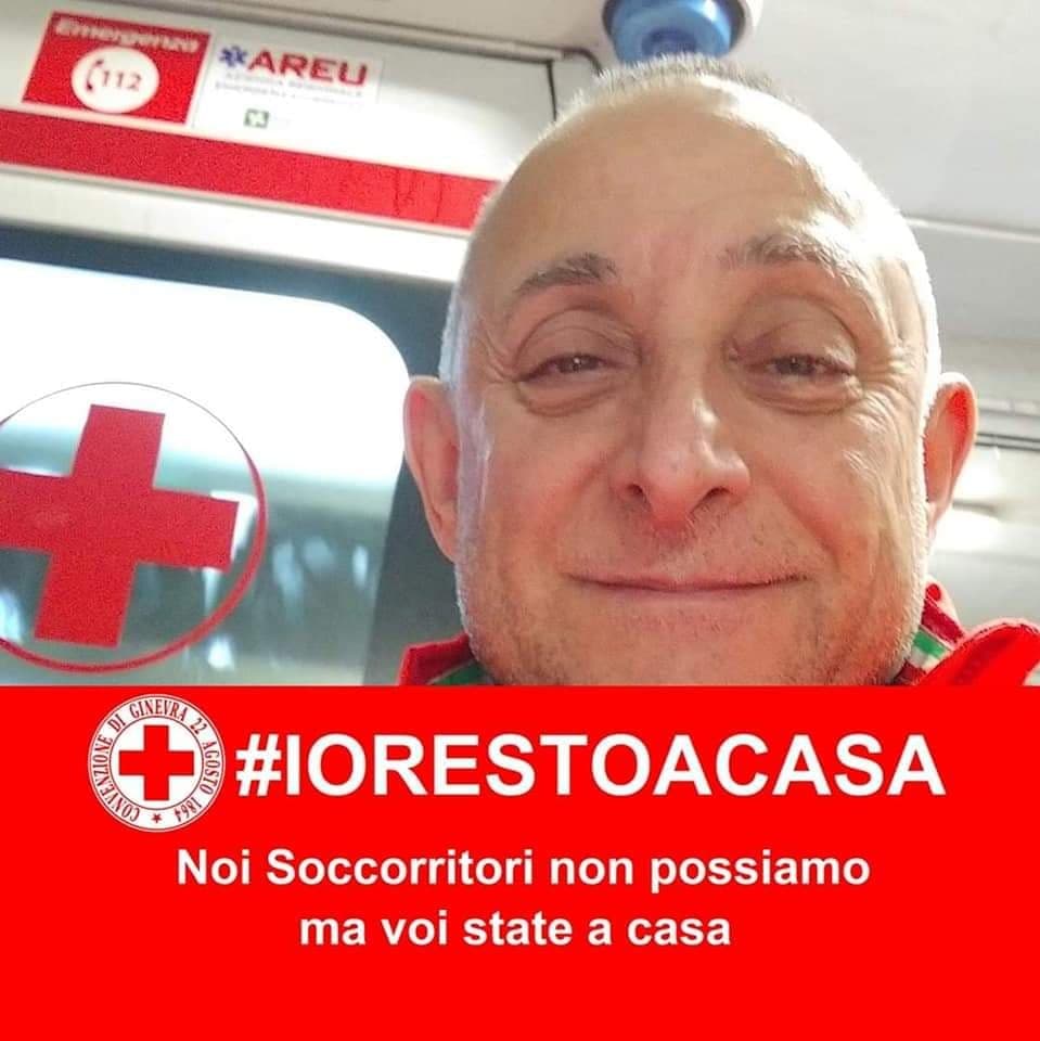 Massimo Alberti, Croce Rossa.